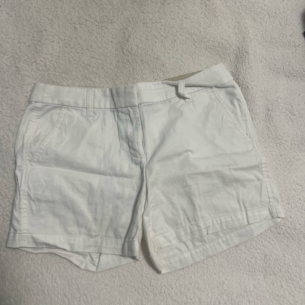 Jcrew white chino short 5 inch